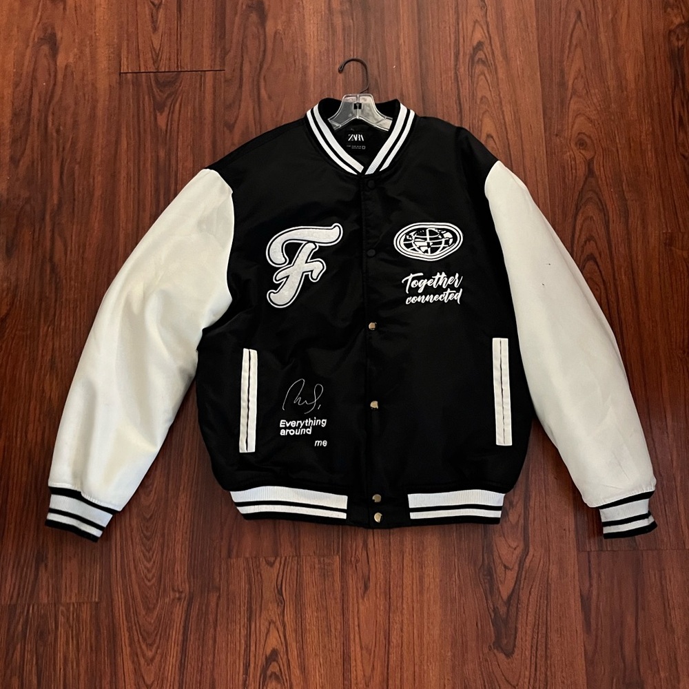 Men’s Zara Varsity Jacket size XL